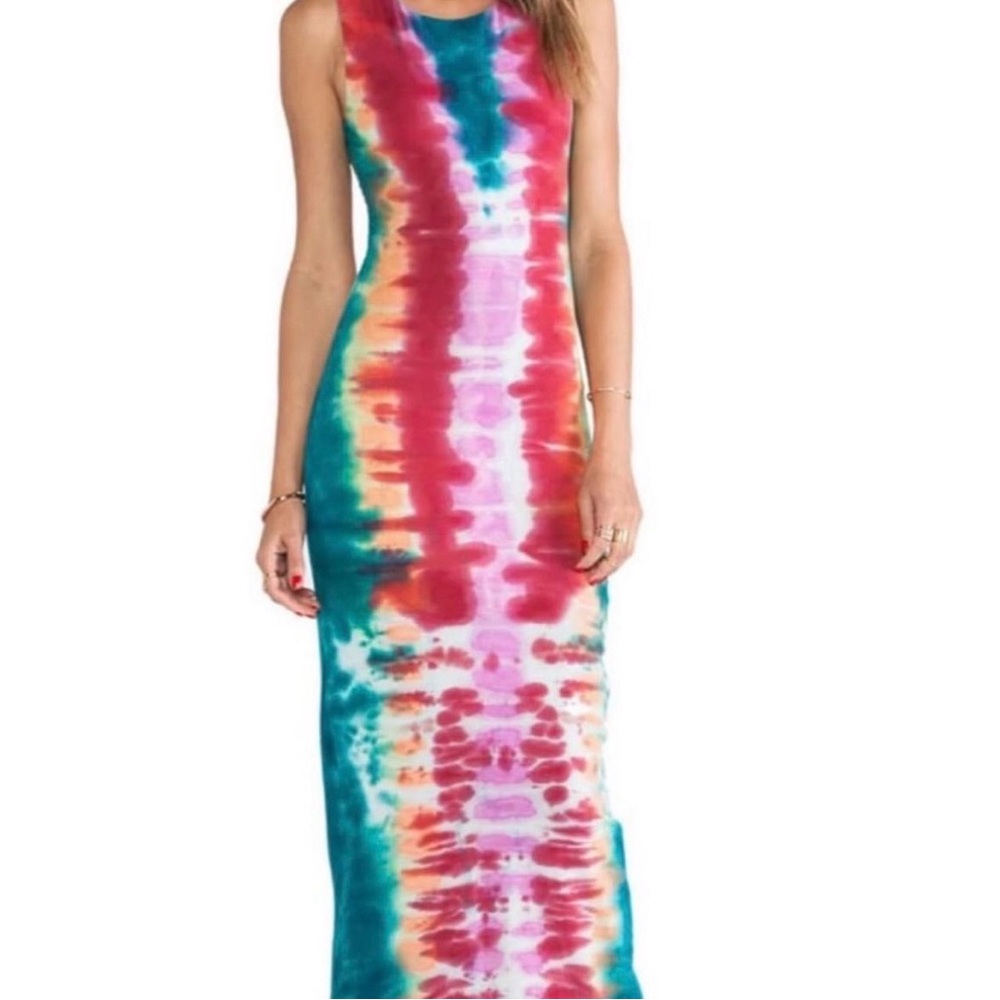 Mara Hoffman Tie Dye Maxi Dress